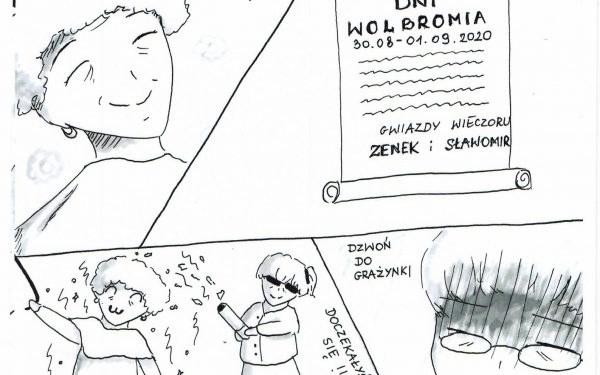 Komiksowy Wolbrom – prezentujemy pierwszą pracę!