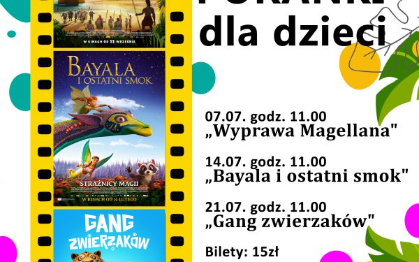 Filmowe Poranki dla dzieci