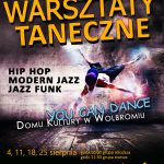 Warsztaty taneczne hip hop, modern jazz, jazz funk