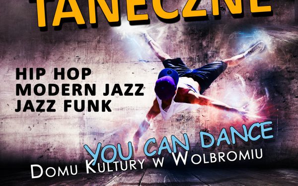 Warsztaty taneczne hip hop, modern jazz, jazz funk