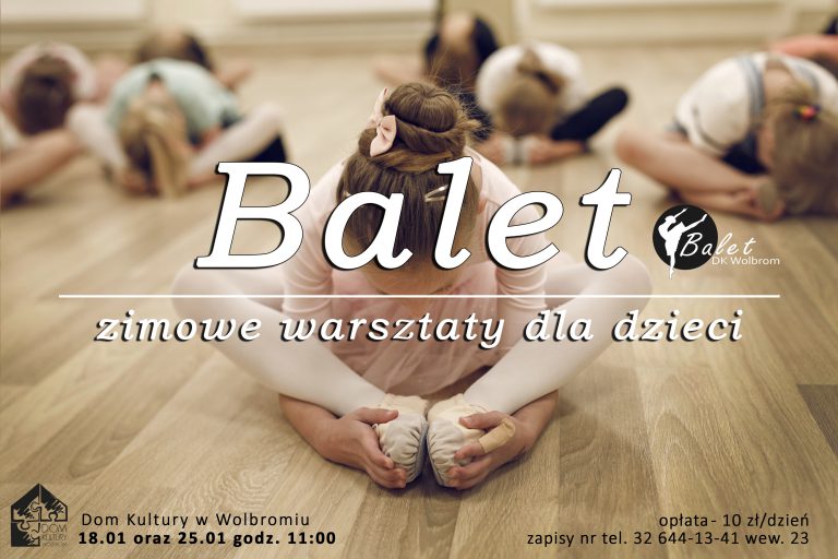 Balet – zimowe warsztaty dla dzieci