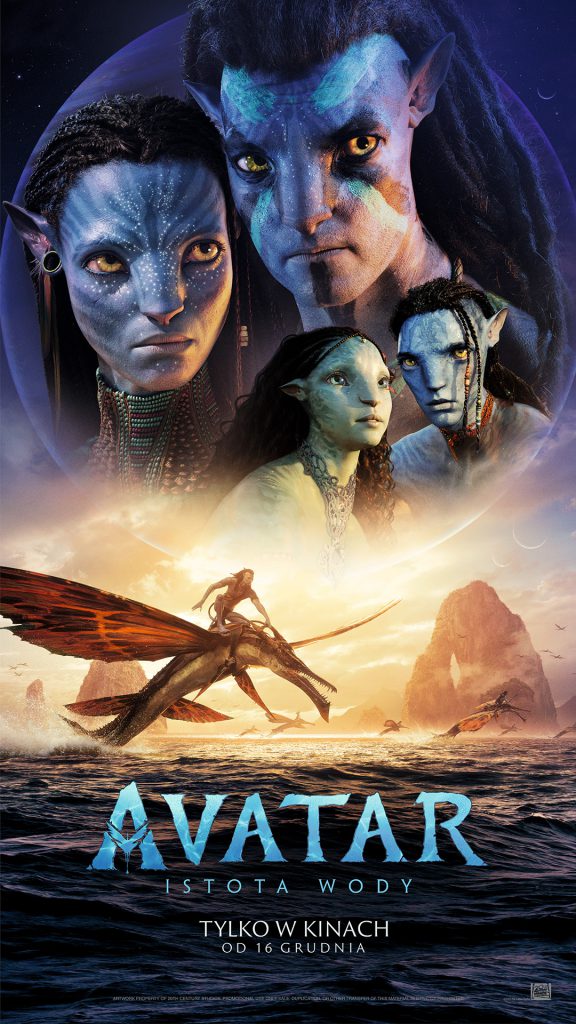 Plakat filmu Avatar: Istota wody 3D DUB