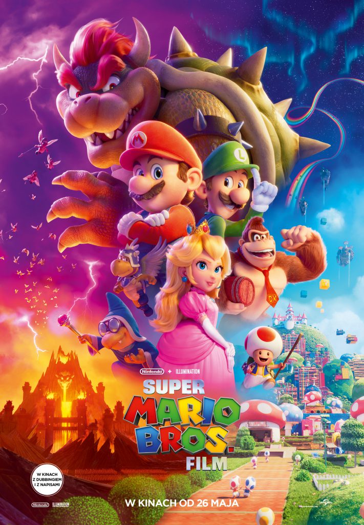 Plakat filmu Super Mario Bros. Film 2D DUB
