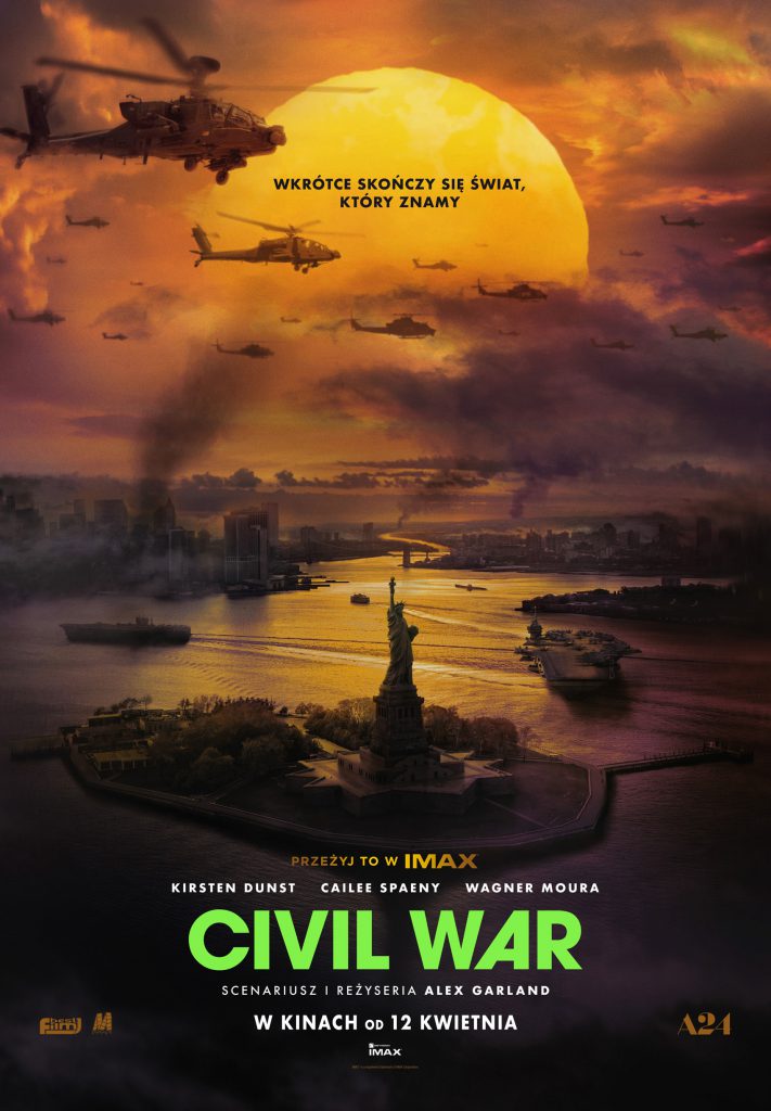 Plakat filmu Civil War 2D NAP