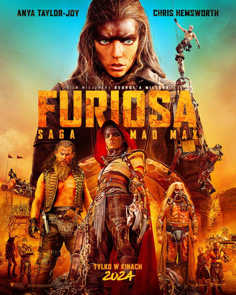 Plakat filmu Furiosa: Saga Mad Max 2D NAP
