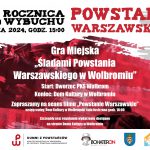 Gra miejska okazji 80 ROCZNICY POWSTANIA WARSZAWSKIEGO